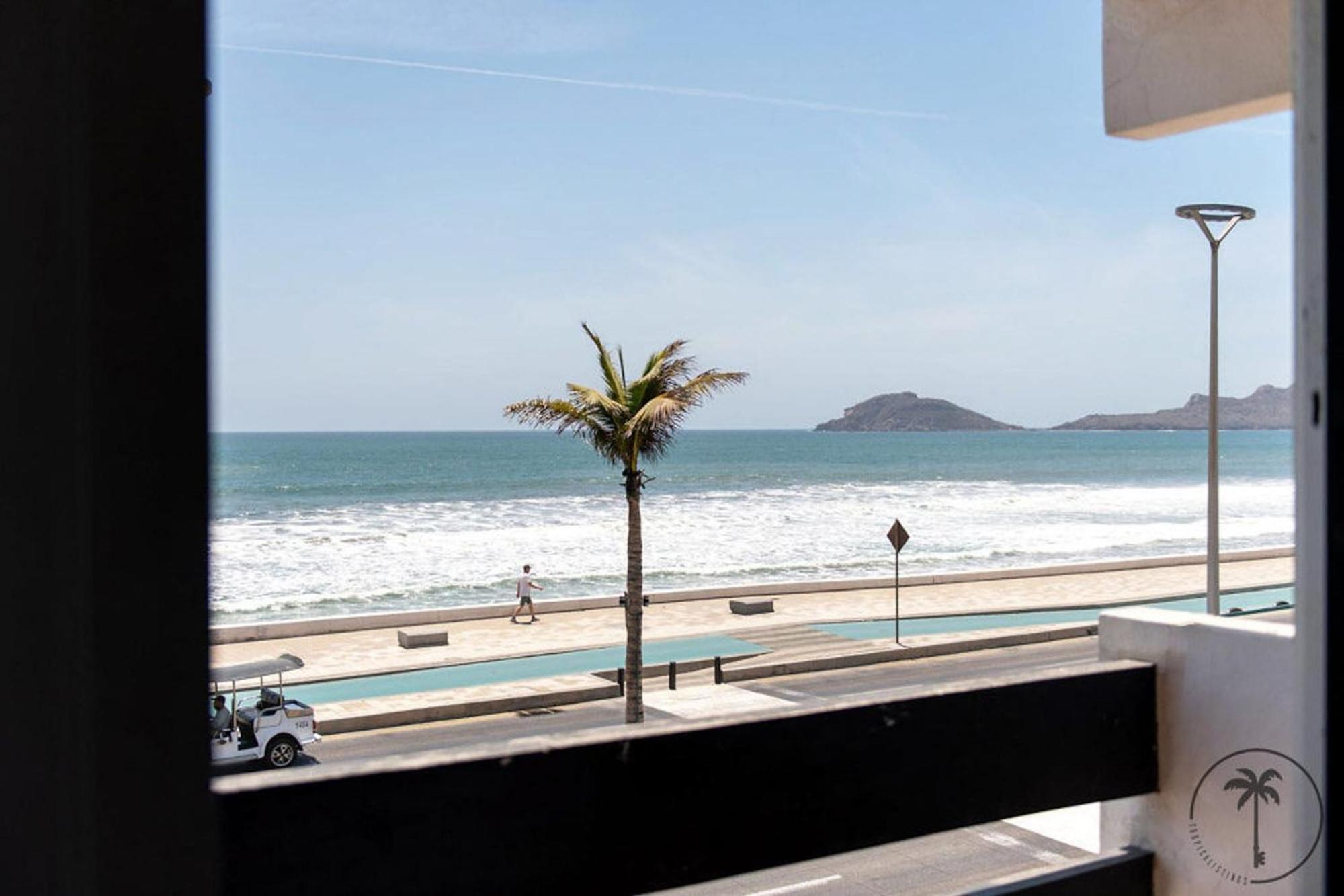2 Bdr Apartment With Ocean View In Avenida Del Mar Mazatlán Kültér fotó