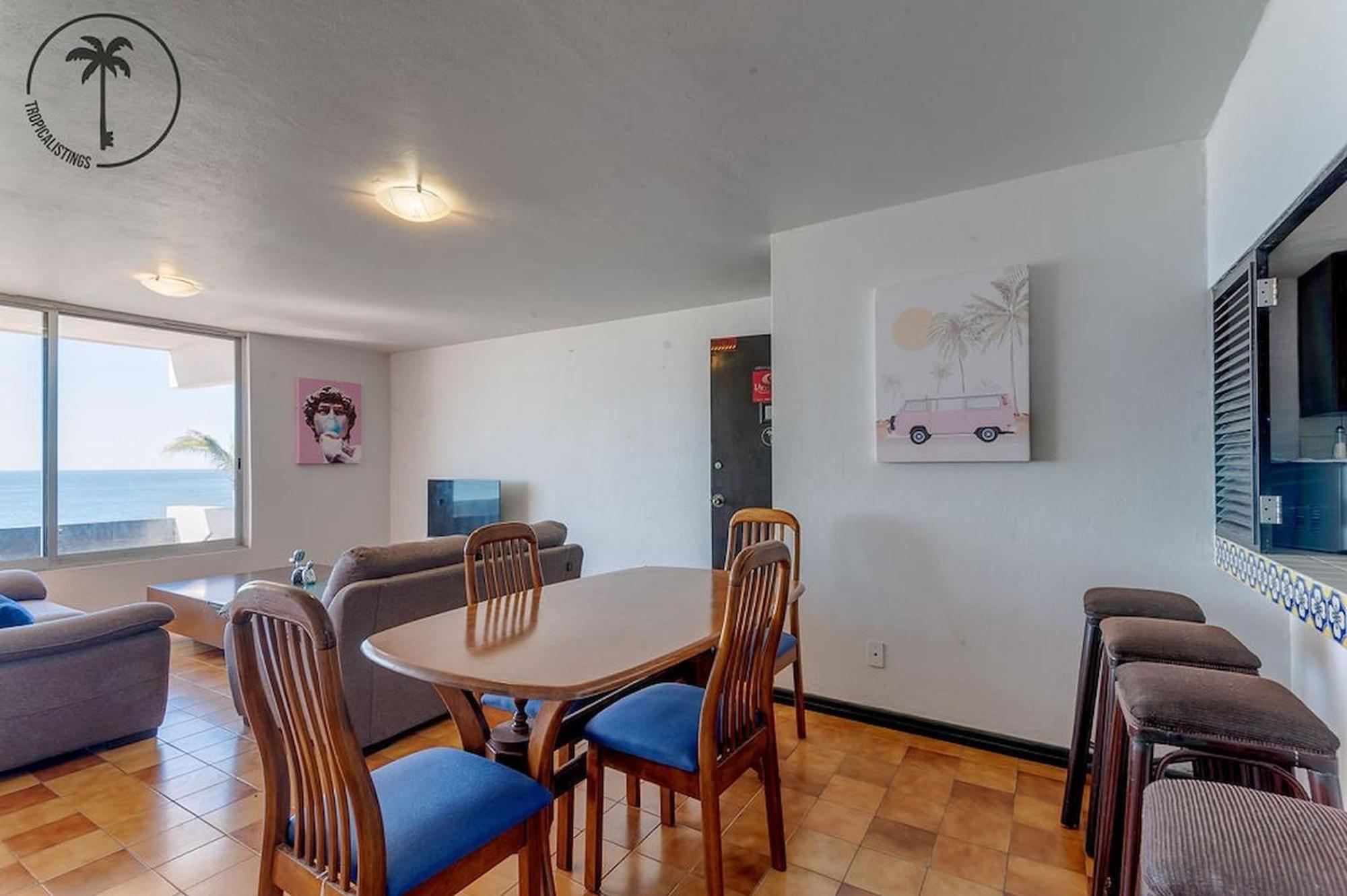 2 Bdr Apartment With Ocean View In Avenida Del Mar Mazatlán Kültér fotó
